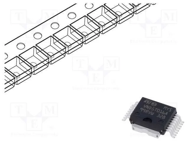 Ic: Power Switch; High-Side; 70a; Powerso16; 8&divide;36v; Rolo,Fita