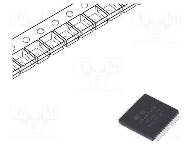 Ic: Driver; Ponte H; Controlador de Motor com Escova; 30a; Ch: 2