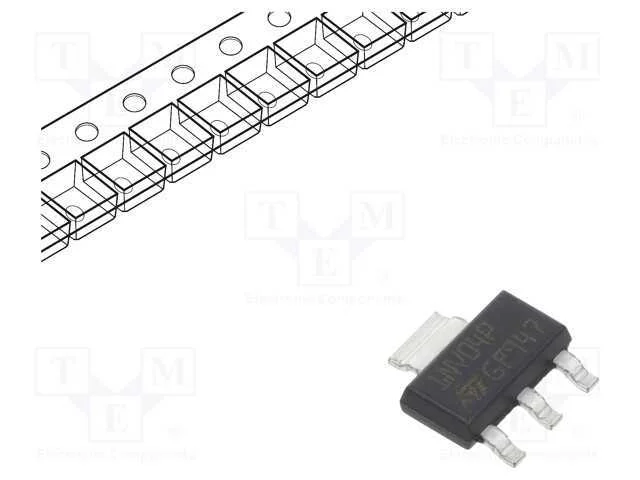 Ic: Power Switch; Low-Side; 1,7a; Ch: 1; Smd; Sot223; -40&divide;150&deg;c