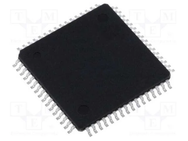 Ic: Controlador Ethernet; Tqfp64; Mem&oacute;ria: 48kbsram; 2,7&divide;5,5vdc