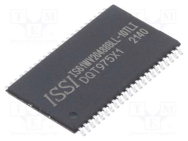 Ic: Mem&oacute;ria Sram; 16mbsram; 2048x8bit; 2,4&divide;3,6v; 10ns; Tsop44 Ii