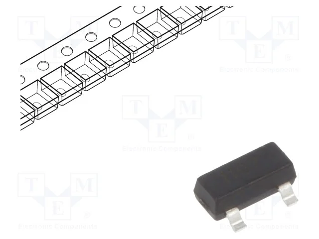 IC: amplificador de medi&ccedil;&atilde;o, 650kHz, SOT23, 2,5&divide;3.