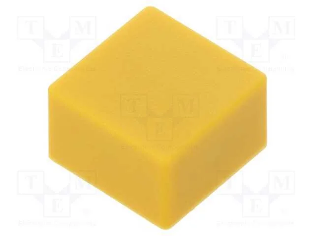 Tecla; Apertado; N&atilde;o Disp; 5,5mm; -25&divide;70&deg;c; Quadrada; Amarelo