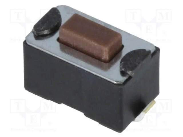 Microinterruptor Tact; Spst-No; Pos: 2; 0,05a/12vdc; Smt; 1,6n