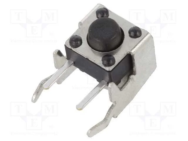 Microinterruptor Tact; Spst-No; Pos: 2; 0,05a/12vdc; Angular,Tht