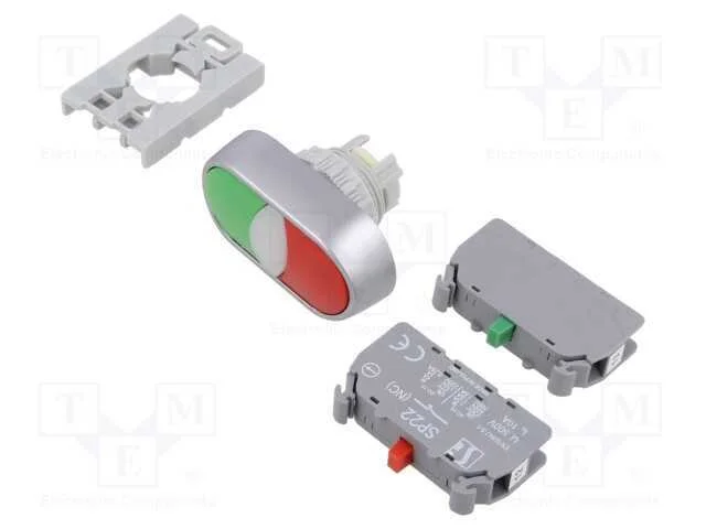 Interruptor: de Press&atilde;o; 22mm; Pos.Est&aacute;v: 1; Nc + No; N&atilde;o Disp.