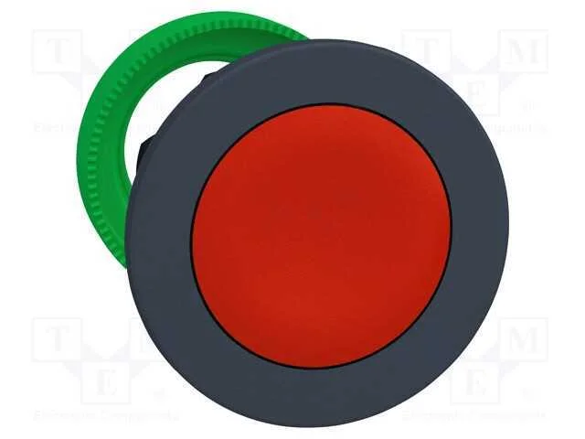 Interruptor: de Press&atilde;o; 30mm; Pos.Est&aacute;v: 1; Vermelho; N&atilde;o Disp.