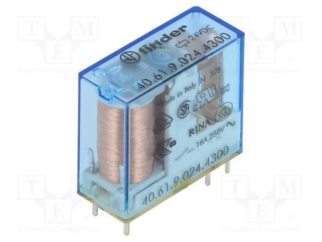Rel&eacute;: Eletromagn&eacute;tico; Miniatura