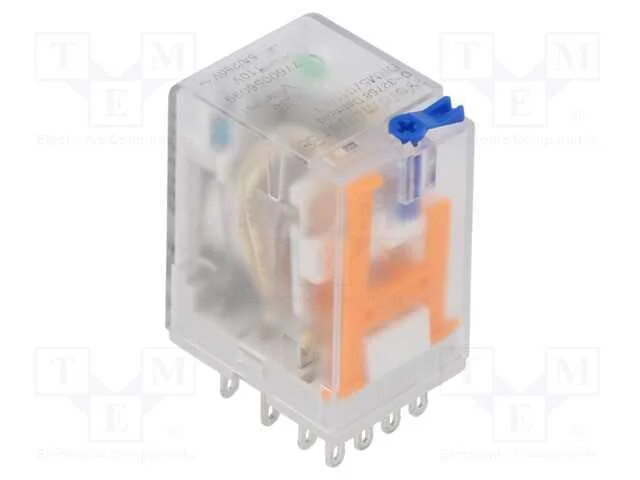 Rel&eacute;: eletromagn&eacute;tico, 4PDT, 110VDC, Icontactos m.