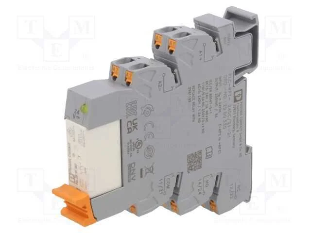 Rel&eacute;: interface, DPDT, Ubobina: 24VDC, 6A, 6A/250.