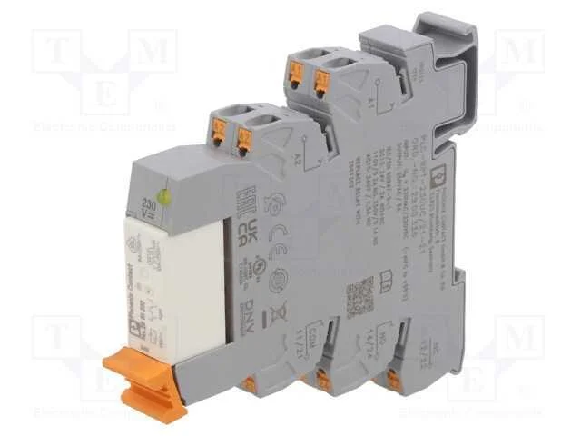 Rel&eacute;: interface, DPDT, Ubobina: 230VAC, 6A, 6A/25.