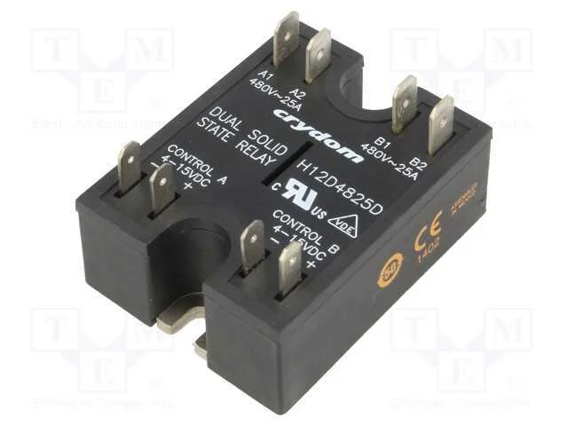 Rel&eacute;: semicondutores, Ucoma: 4&divide;15VDC, 25A, 48&divide;530.