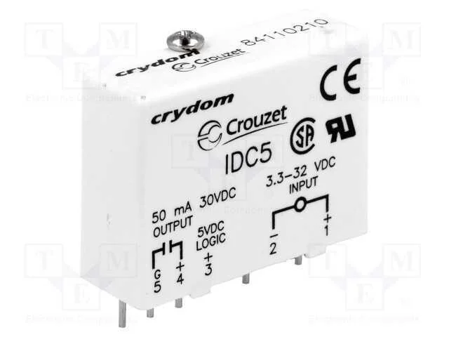Rel&eacute;: semicondutores, Ucoma: 5&divide;28VDC, 50mA, max.6.