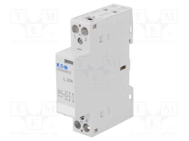 Contator: 2-De Polo de Instala&ccedil;&atilde;o; 20a; 12vac; No X2