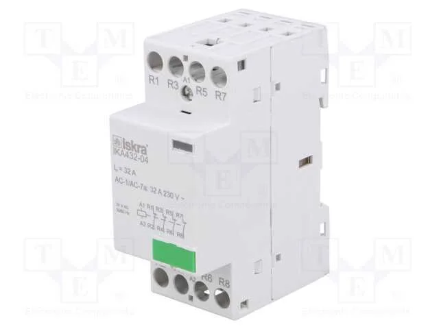 Contator: 4-De Polo de Instala&ccedil;&atilde;o; 32a; 24vac; Nc X4