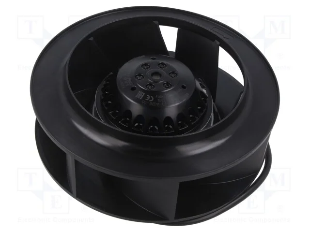 Ventilador: AC, radial, &Oslash;190x68,5mm, 570m3/h, esf.