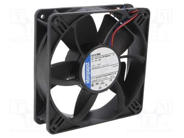Ventilador: Dc; Transversal; 24vdc; 119x119x32mm; 250m3/H; 51dba