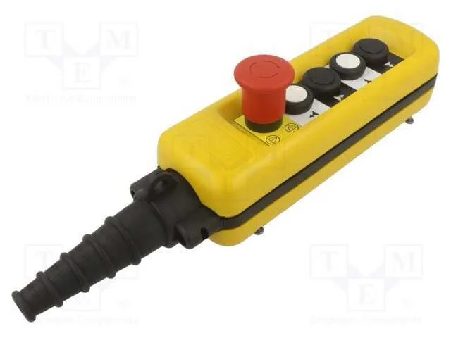 Cassete de Controlo; Harmony Xac; Quant.De Bot: 5; Ip65; Pl&aacute;stico