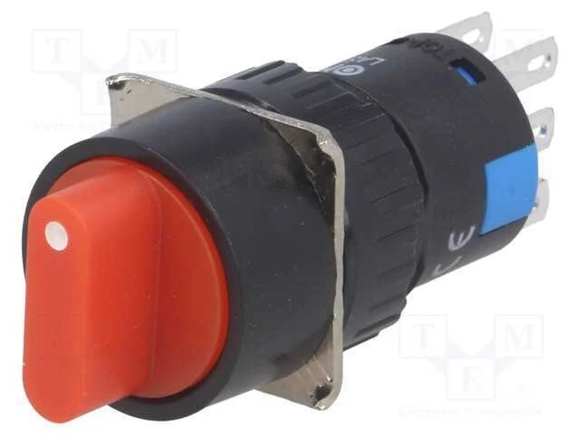 Interruptor: Girat&oacute;rio; Pos: 3; 3a/220vac; 2a/24vdc; -20&divide;55&deg;c; 50mo