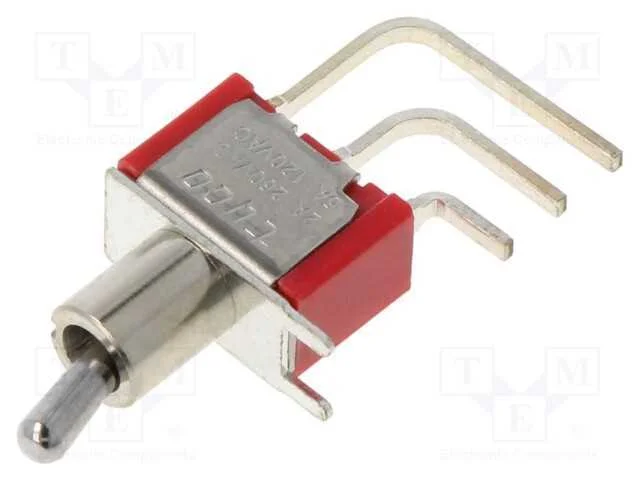 Interruptor: de Alavanca; Pos: 2; Spdt; On-On; 5a/125vac; 5a/28vdc