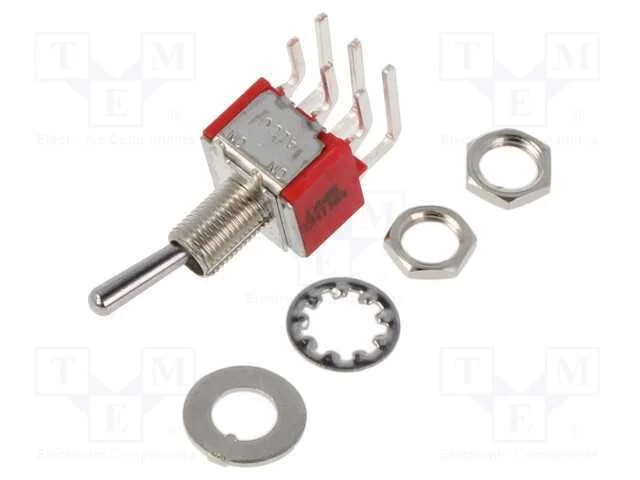 Interruptor: de Alavanca; Pos: 2; Dpdt; On-On; 5a/125vac; 5a/28vdc