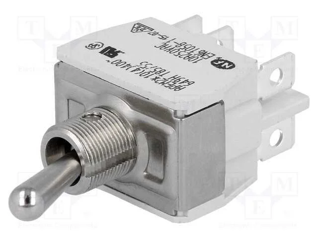 Interruptor: de Alavanca; Pos: 3; Dp3t; On-Off-On; 10a/250vac; 600h