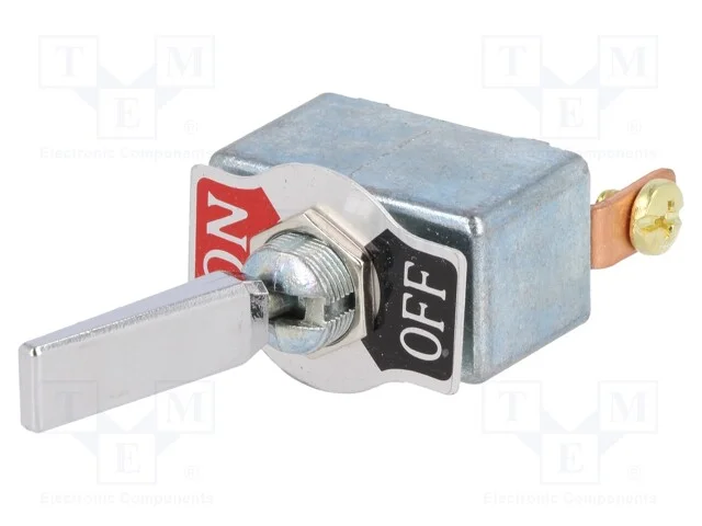 Interruptor: de Alavanca; Pos: 2; Spst; On-Off; 50a/12vdc; -20&divide;85&deg;c