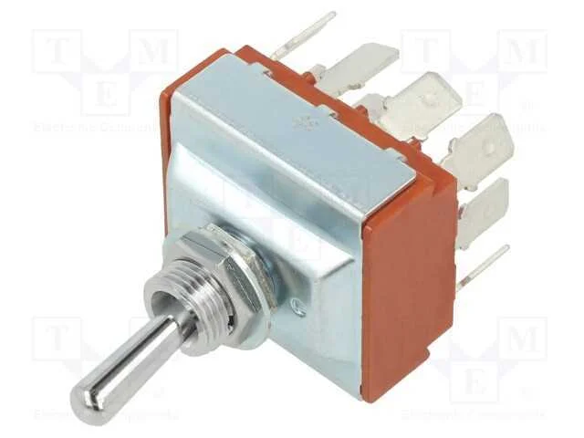 Interruptor: de Alavanca; Pos: 2; 4pdt; On-On; 9a/250vac; 20a/30vdc