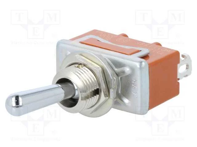 Interruptor: de Alavanca; Pos: 3; Sp3t; On-Off-(On); 15a/250vac