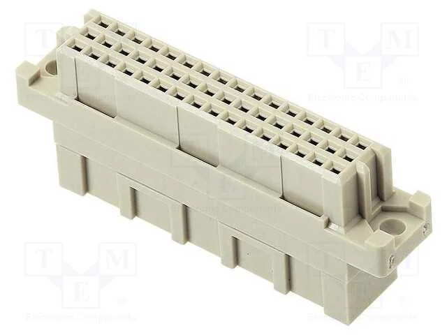 Carca&ccedil;a: para conectores DIN, macho, PIN: 48, a+b.