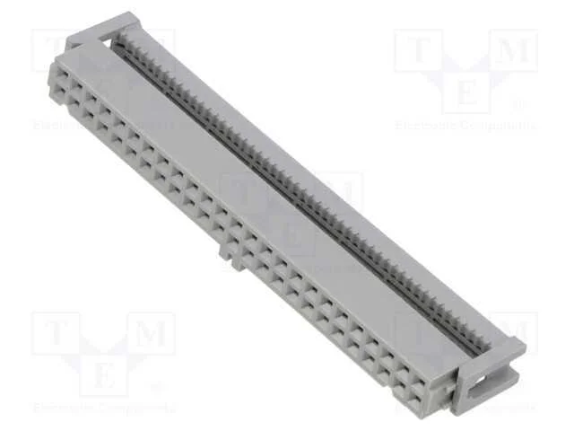 Ficha, IDC, f&ecirc;mea, PIN: 50, IDC, para fita, 1,27m.