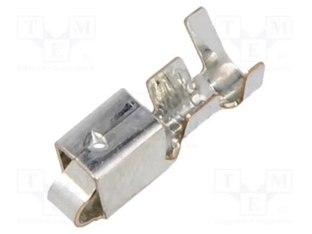 Contacto; F&ecirc;mea; Bronze de F&oacute;sforo; Estanhado; 0,5&divide;1,25mm2; Vh