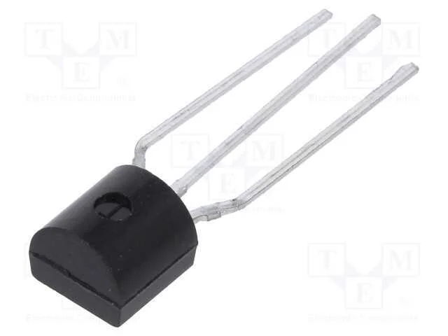 Trans&iacute;stor: NPN, bipolar, 40V, 0,6A, 250mW, TO92