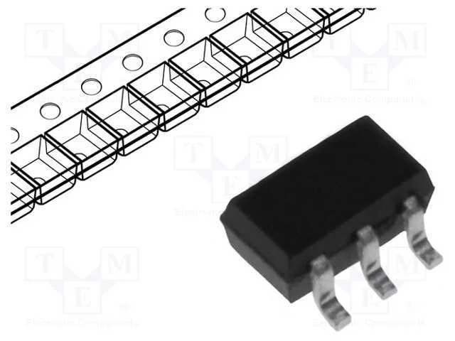 Trans&iacute;stor: N-Mosfet X2; Unipolar; 60v; 0,3a; 0,5w; Pg-Sot-363