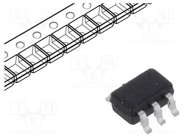 Trans&iacute;stor: N-MOSFET x2, unipolar, 20V, 0,7A, 190.