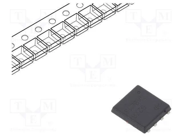 Trans&iacute;stor: N-MOSFET, unipolar, 80V, 100A, 86W, D.