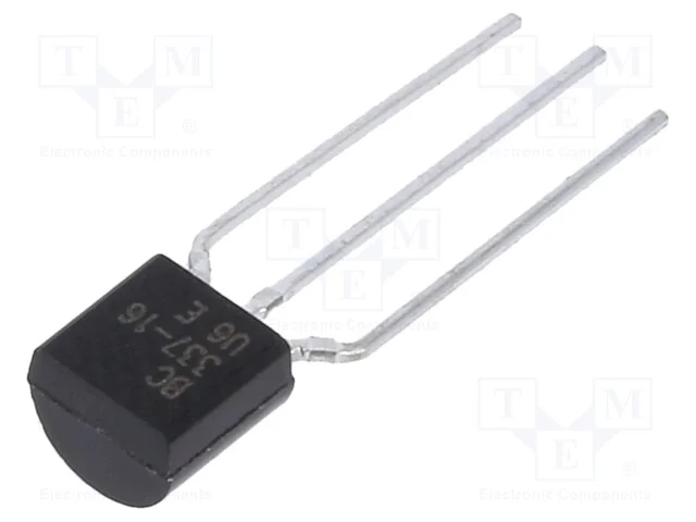 Trans&iacute;stor: NPN, bipolar, 45V, 0,8A, 625mW, TO92