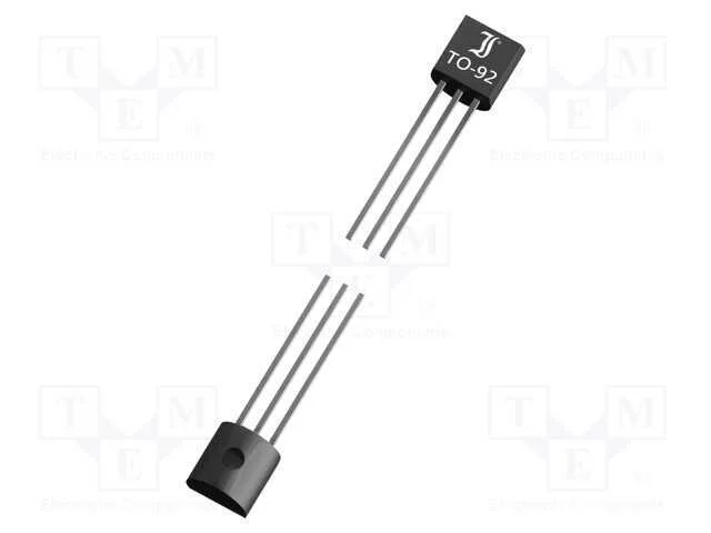 Trans&iacute;stor: Npn; Bipolar; 45v; 0,1a; 500mw; To92