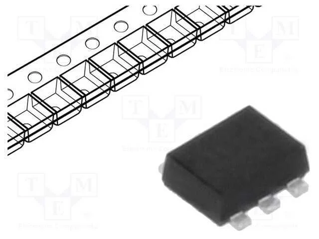 Trans&iacute;stor: Npn / Pnp; Bipolar; Par Complementar; 45v; 0,1a; 300mw