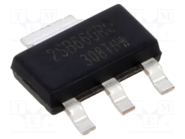 Trans&iacute;stor: PNP, bipolar, 60V, 3A, 5W, SOT223