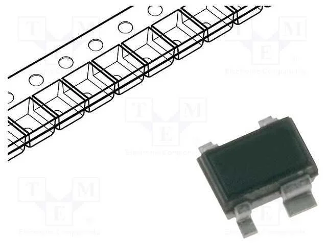 Trans&iacute;stor: NPN, bipolar, RF, 20V, 0,15A, 0,7W, S.