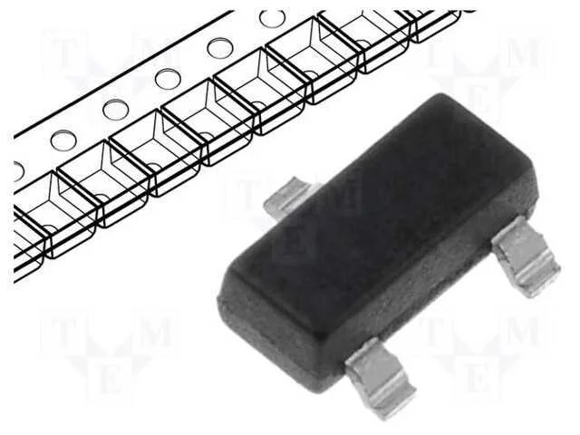 Trans&iacute;stor: P-Mosfet; Unipolar; -12v; -2,6a; 0,5w; Supersot-3