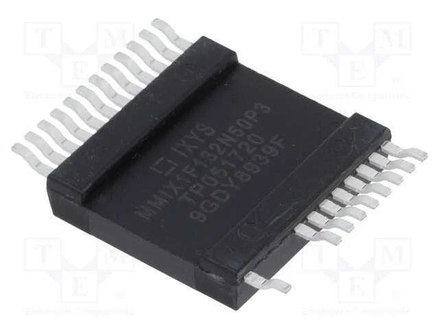 Trans&iacute;stor: N-MOSFET, Polar3, unipolar, 500V, 63.