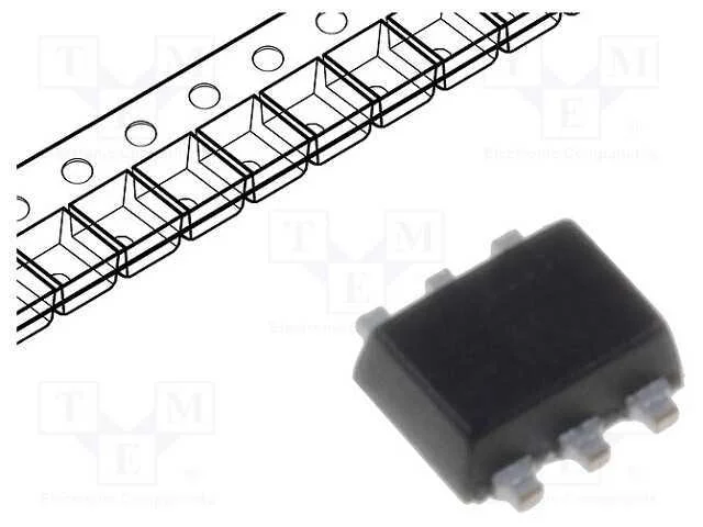 Trans&iacute;stor: Npn / Pnp; Bipolar; Brt,Par Complementar; 50v; 0,1a