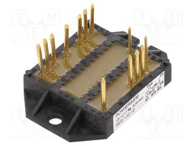 M&oacute;dulo: Igbt; D&iacute;odo/Trans&iacute;stor; Boost Chopper; Urmax: 1,2kv; Tht