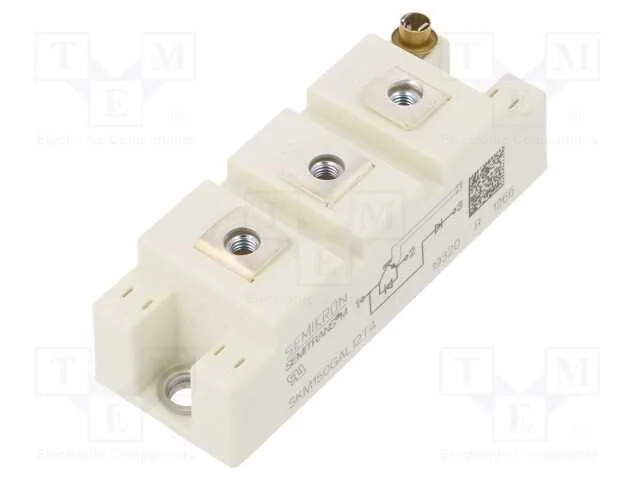 M&oacute;dulo: IGBT, d&iacute;odo/trans&iacute;stor, boost chopper, Ur.