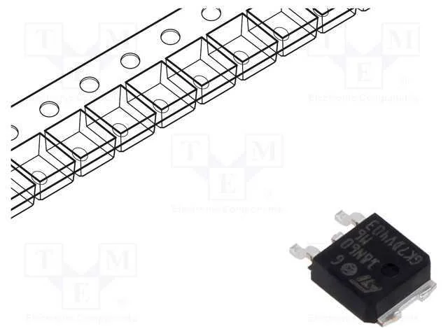 Trans&iacute;stor: N-Mosfet; Unipolar; 600v; 13a; Idm: 38a; 110w; Dpak