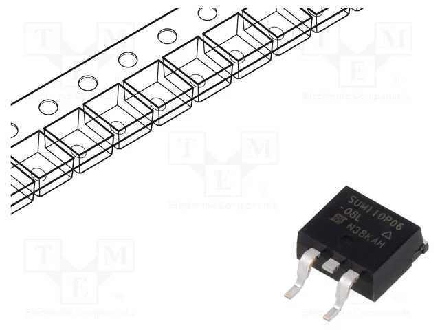 Trans&iacute;stor: P-MOSFET, TrenchFET&reg;, unipolar, -60V,.