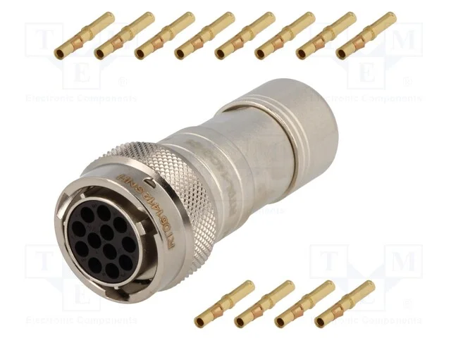Conector: redondos, RT360, ficha, f&ecirc;mea, cerrar, .