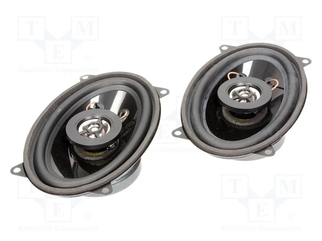 Colunas para Autom&oacute;vel, Duas Vias, 95x155mm, 100w, 4o, 88db
